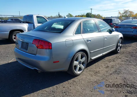 2007 Audi A4 2.0T из США, поврежденный, VIN WAUEF78E37A193310